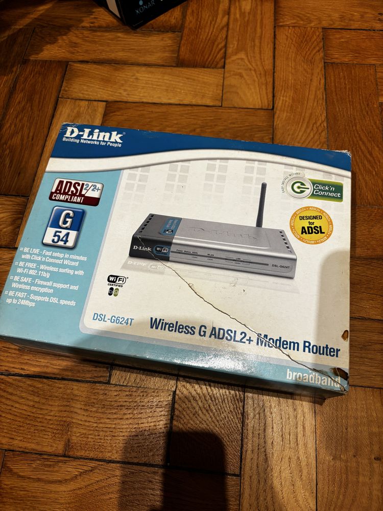 Router D-Link DSL-G624T – ADSL2+ WiFi G