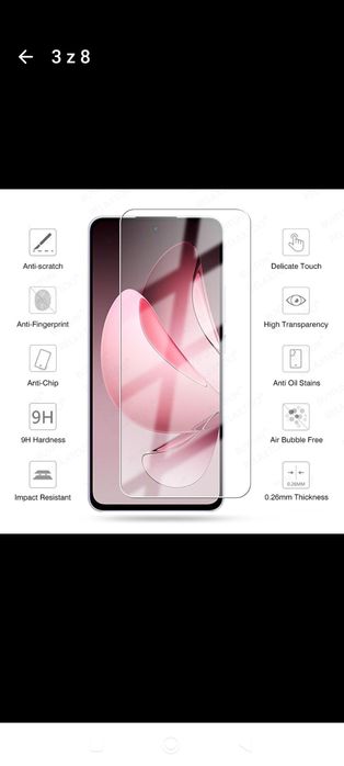 Folia ochronna na ekran+obiektyw OPPO Reno 13F, Reno 4G, Reno 13FS 5G