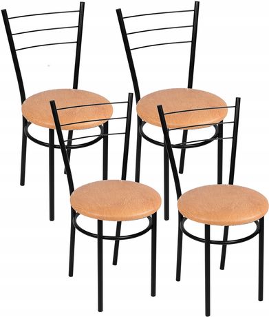 Komplet 4 x Krzeslo Krzesla Marco Drako BLACK