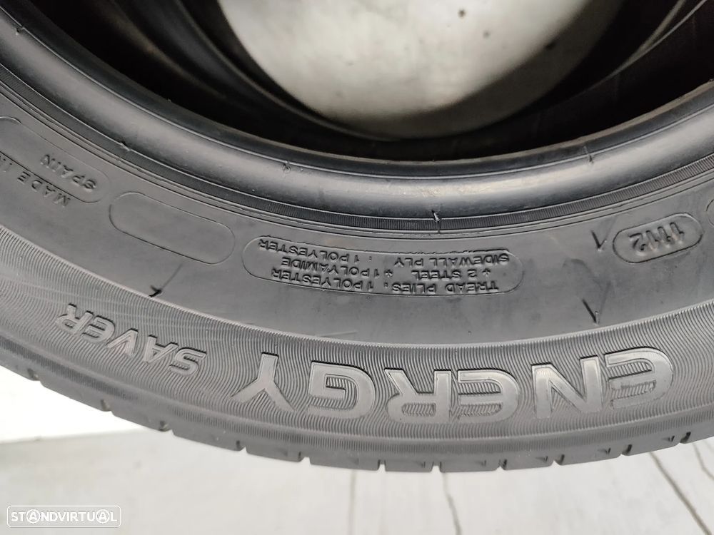 2 pneus semi novos michelin 195-65r15 oferta dos portes