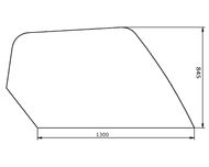 Szyba boczna prawa Manitou MT 728, 928, 927, 927-4 T, 928-4 ACX610i