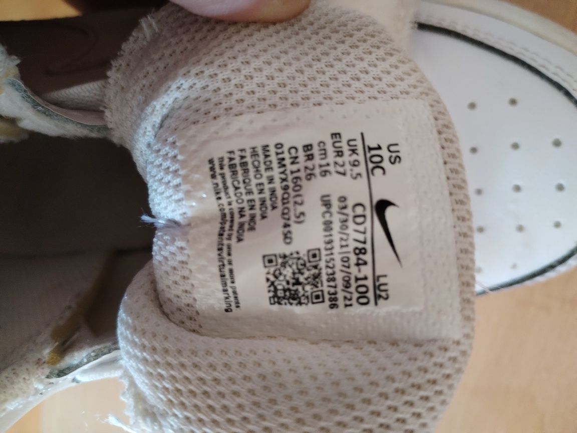 Sapatilhas Nike criança 27