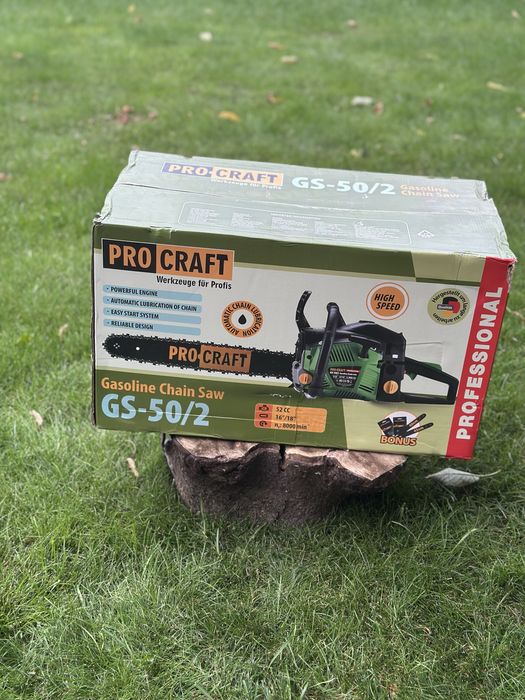 Бензопила ProCraft GS-50/2