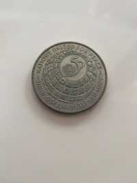 Монета 50 років обʼєднаних націй