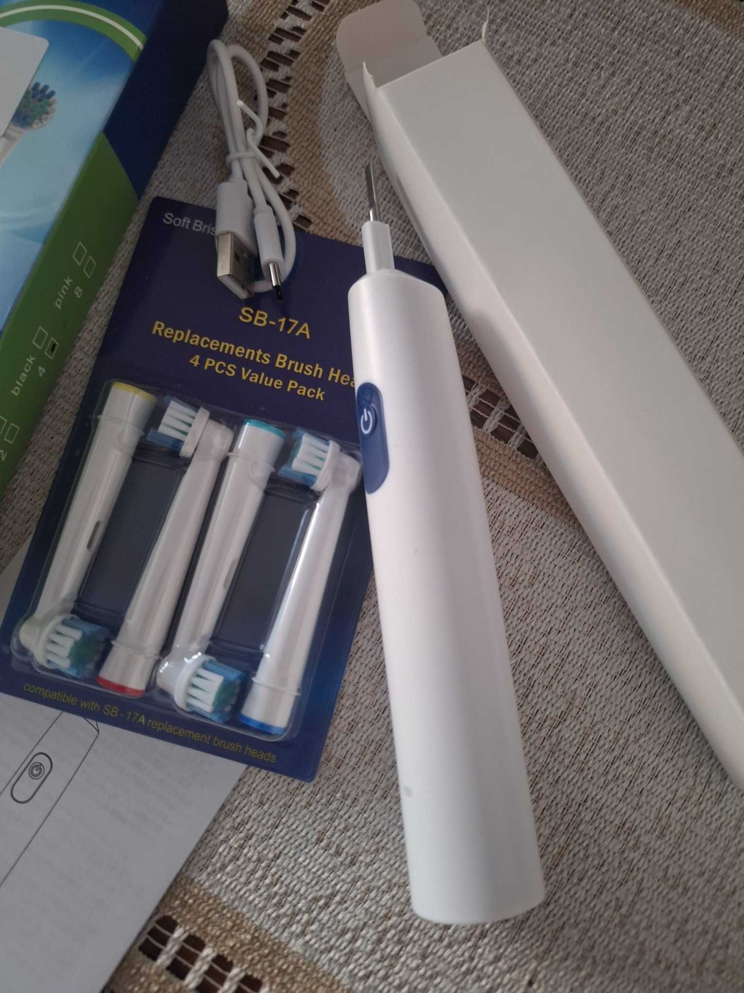 Obrotowa Soniczna szczoteczka do zębów – odpowiednik Oral-b - nowa