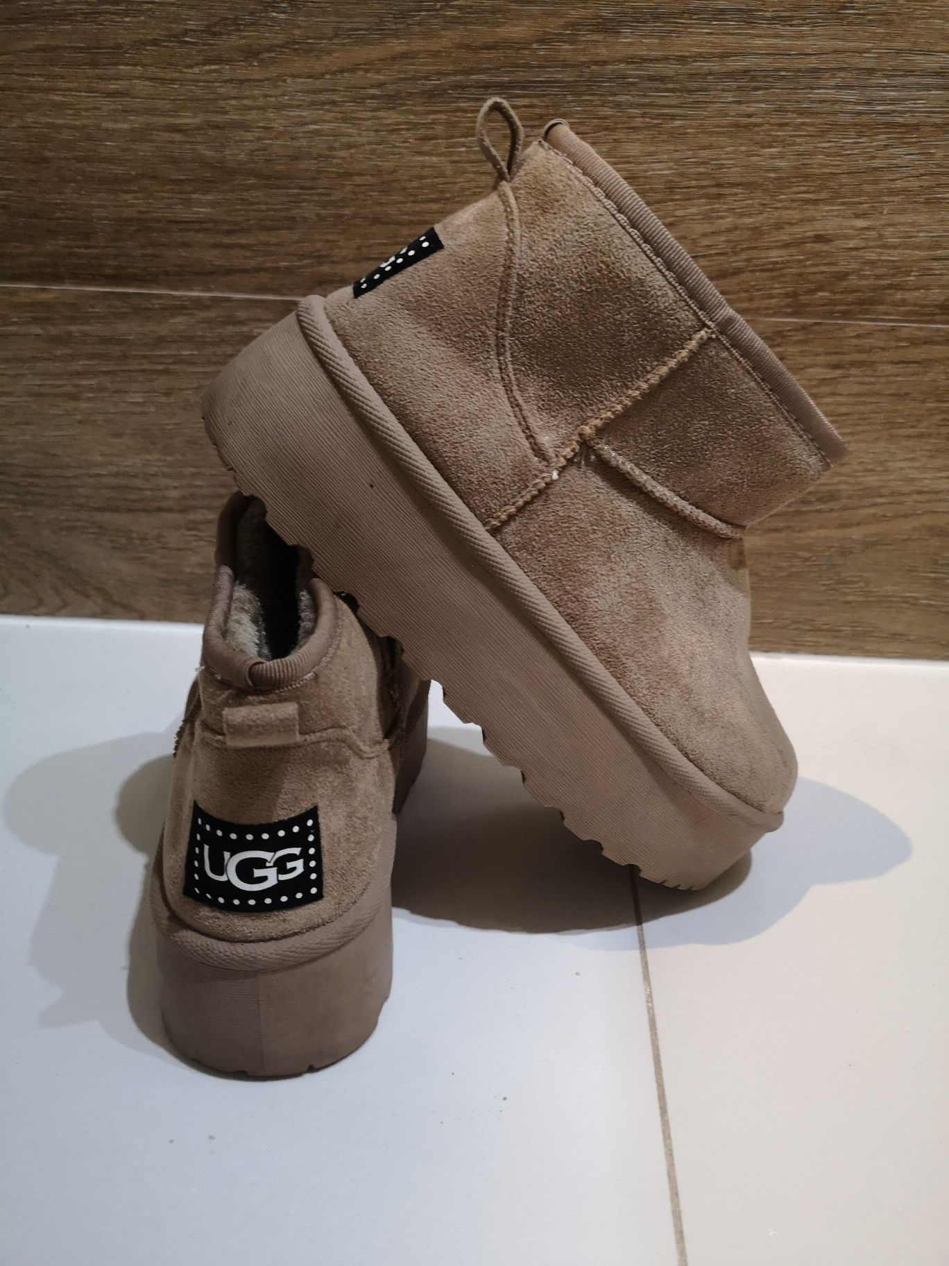 Śniegowce UGG 39 mróz ciepłe platforma