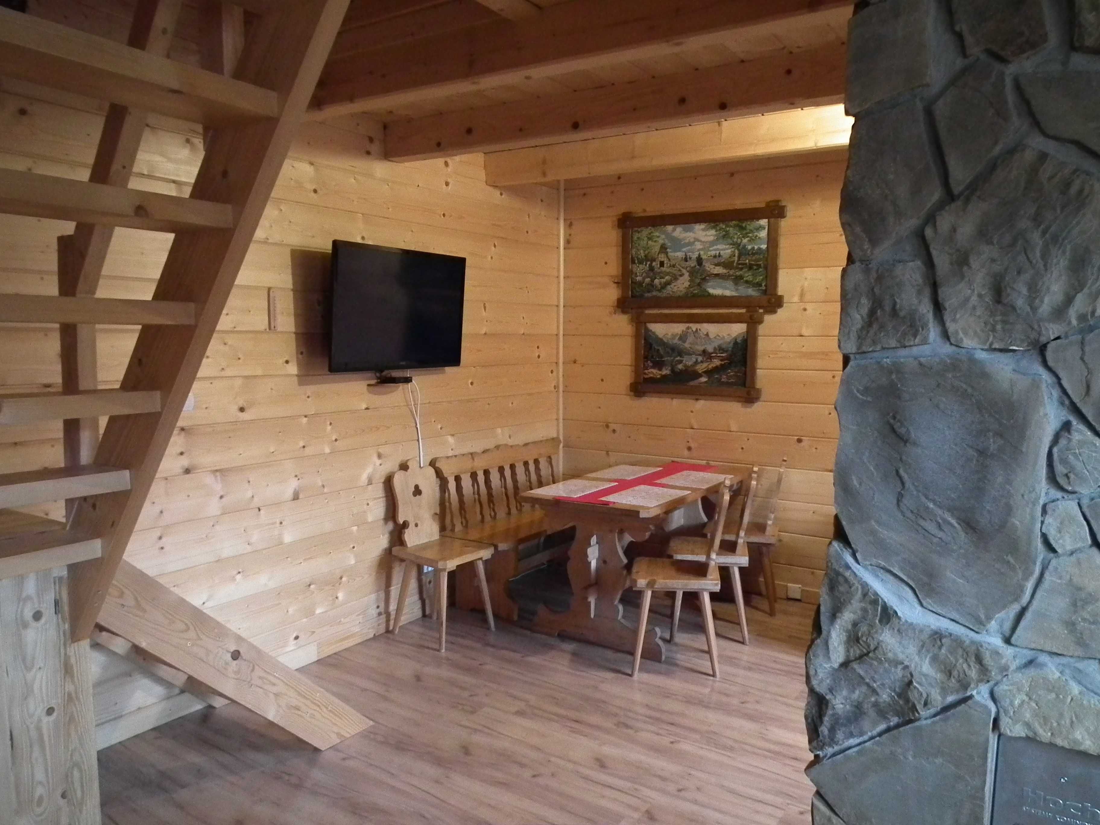 Domek w górach Gorcach.