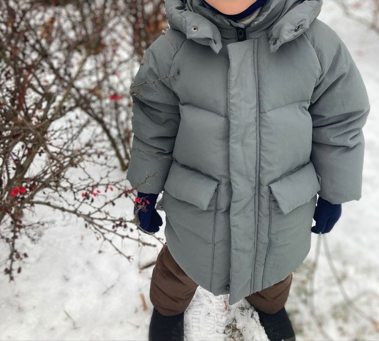 Куртка пуховик zara 110