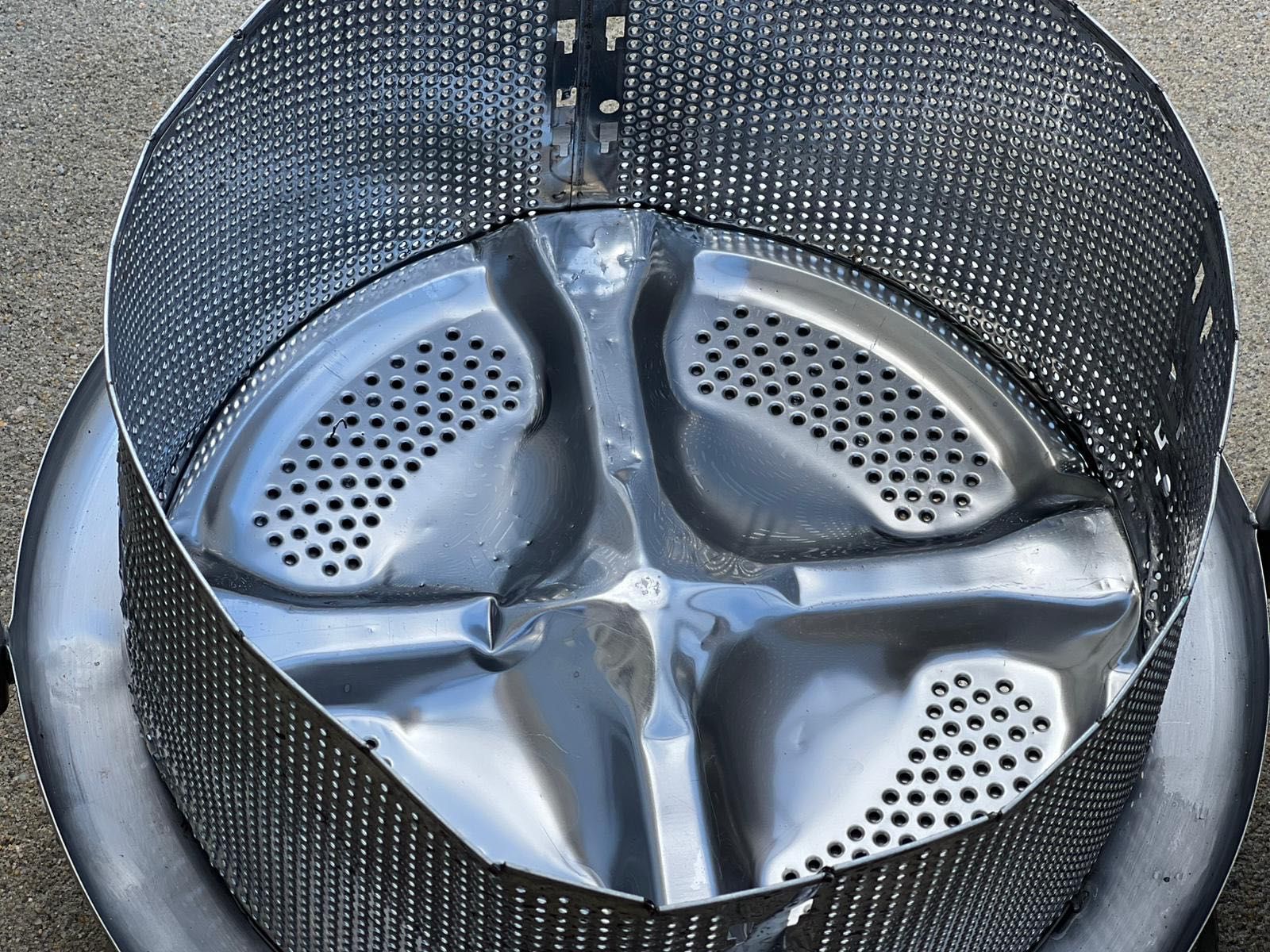 Pequena prensa toda em inox feita artesanal