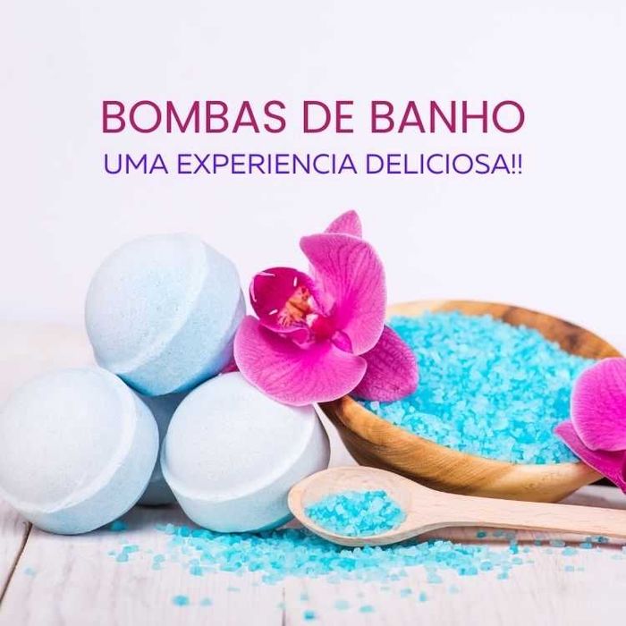 Bombas de Banho (Diversos Formatos)