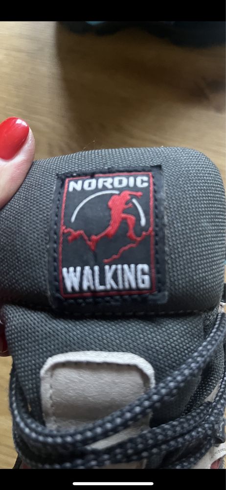 Buty trekkingowe włoskie gri sport nordic walking