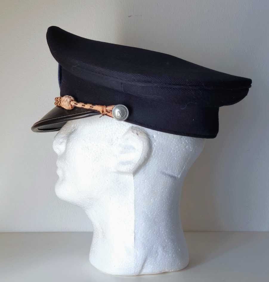 Boné vintage Polícia Bélgica coleção