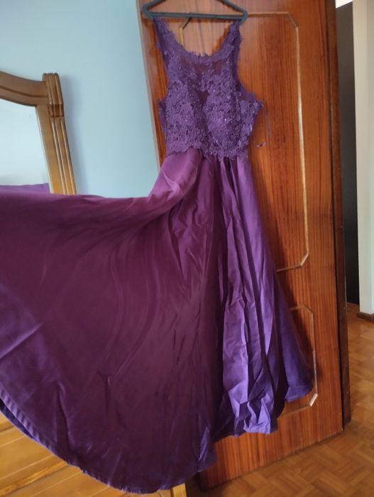 Vestido de cerimónia lilás