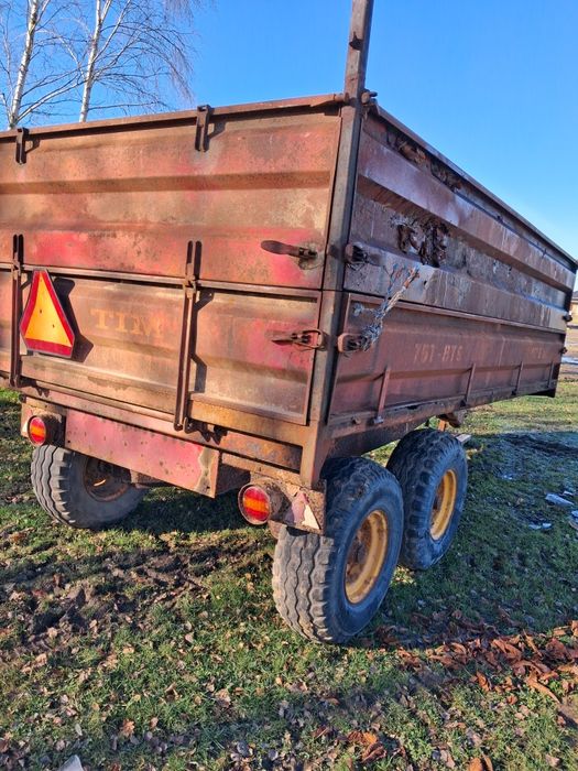 Przyczepa tadem Tim 7.5t, wysoki wysyp