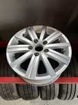 Alufelga 5x112 15 VW srebrna Golf Plus Passat pojedyncza felga alu