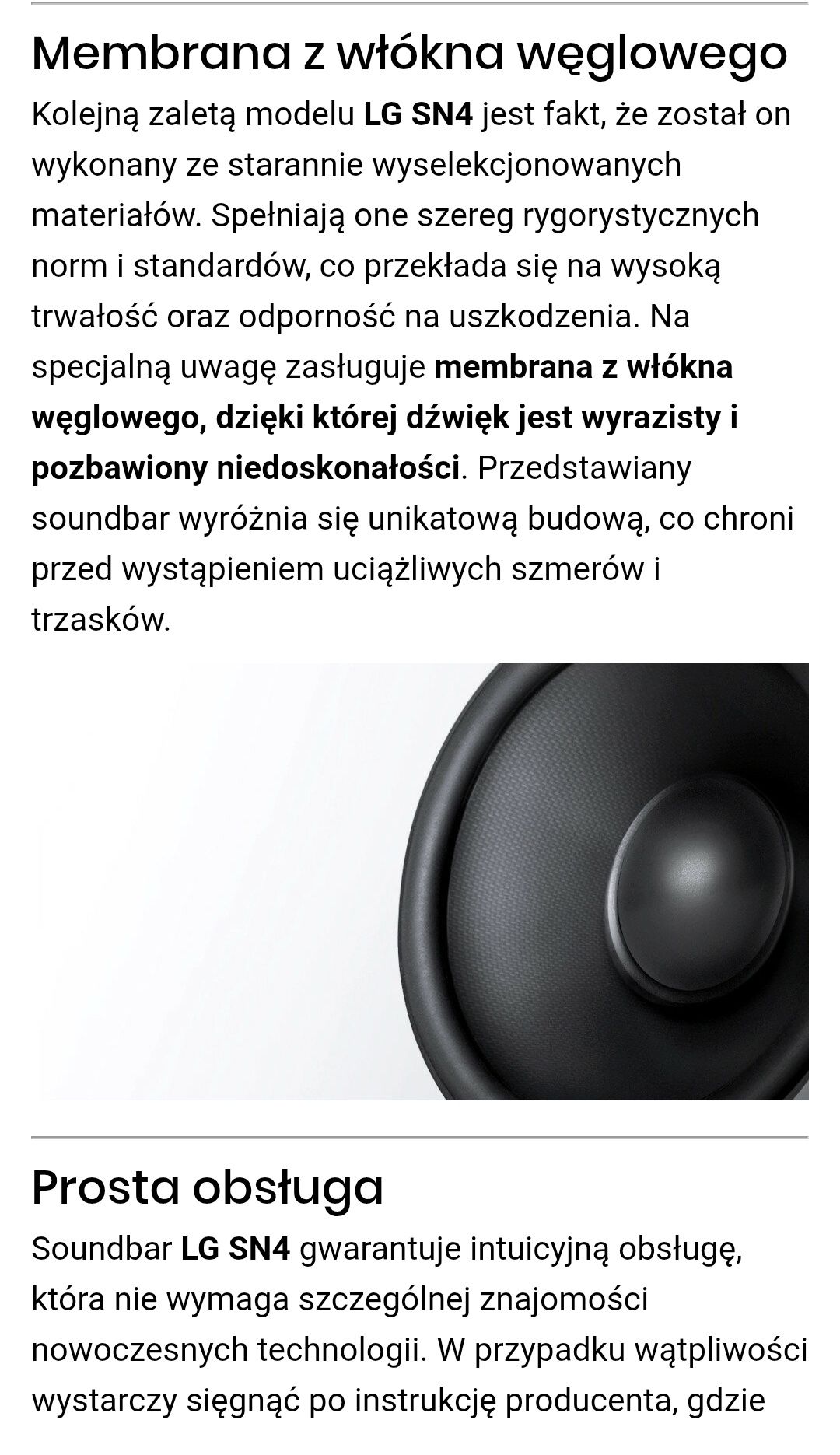 Soundbar LG Sn4 300w wysyłka
