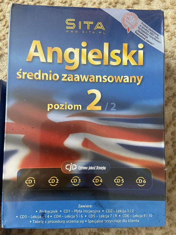 Sita angielski średniozaawansowany poziom 1 i 2 oryginal
