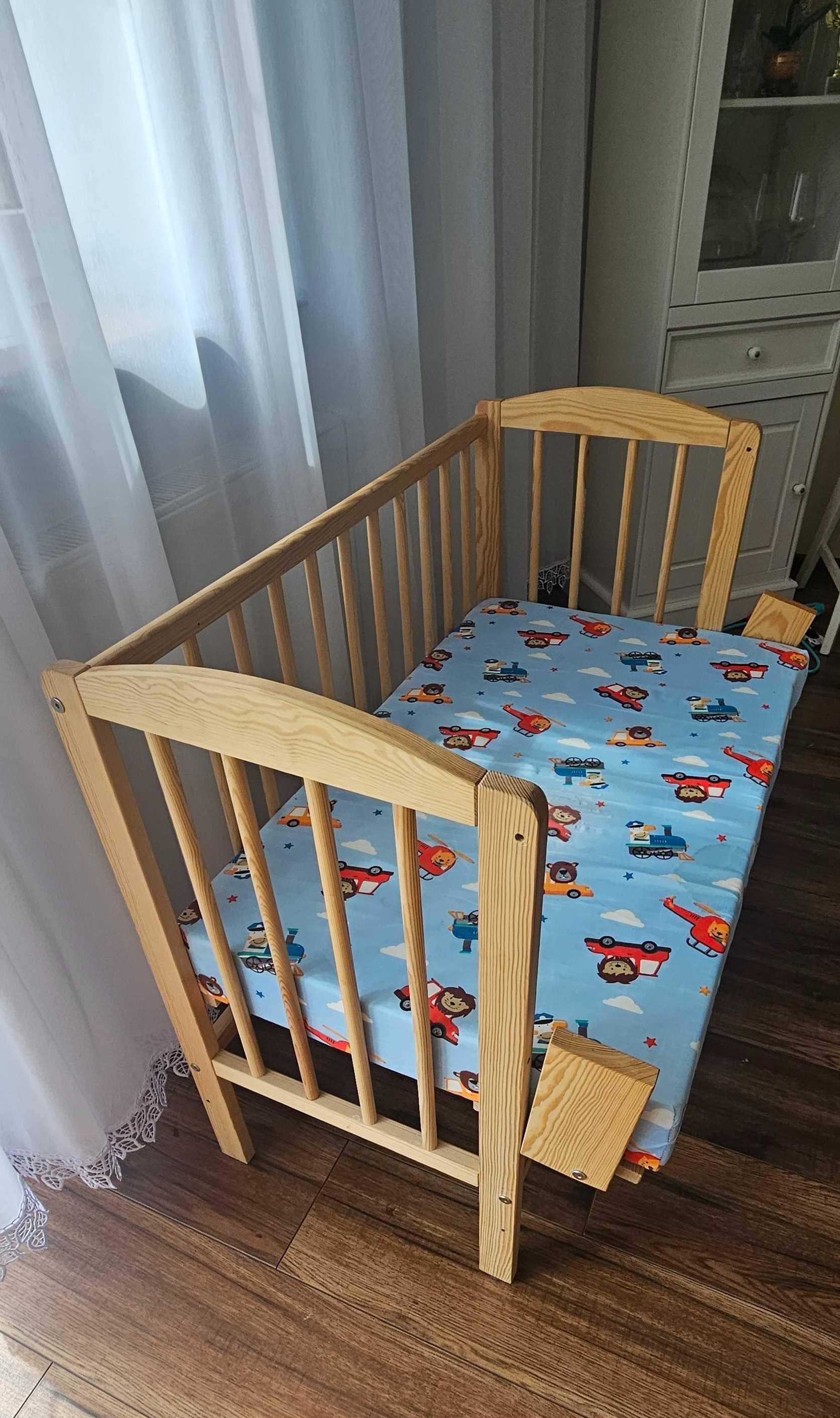 Dostawka do łóżka drewniana dziecięca