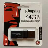 Флешка Kingston 64 GB DataTraveler 100 G3 (DT100G3/64GB)