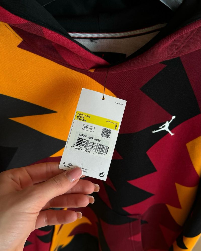 Худі jordan nike яскраве найк джордан толстовка кофта спортивна