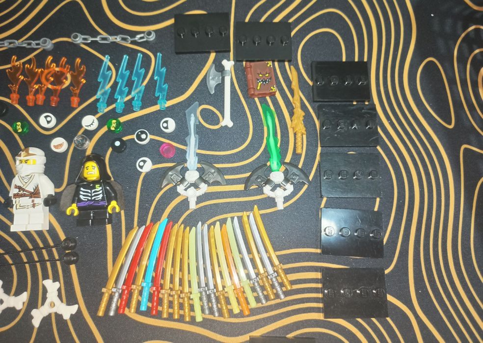 детали, фигурки лего нинзяго