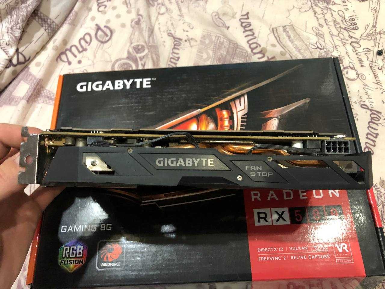 Відеокарта GIGABYTE Radeon RX 580 Gaming 8G Б/В