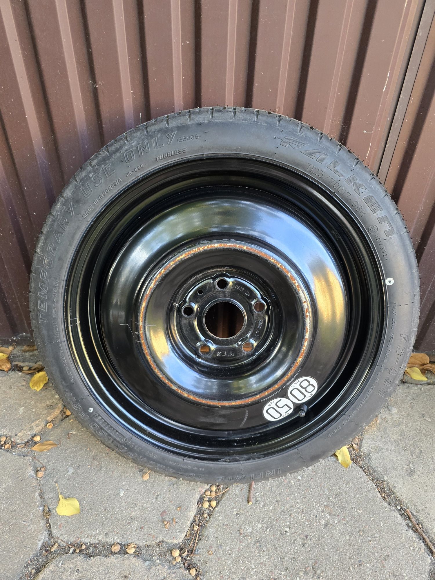 Corolla e21, lift 16" Koło, felga, Koło dojazdowe
