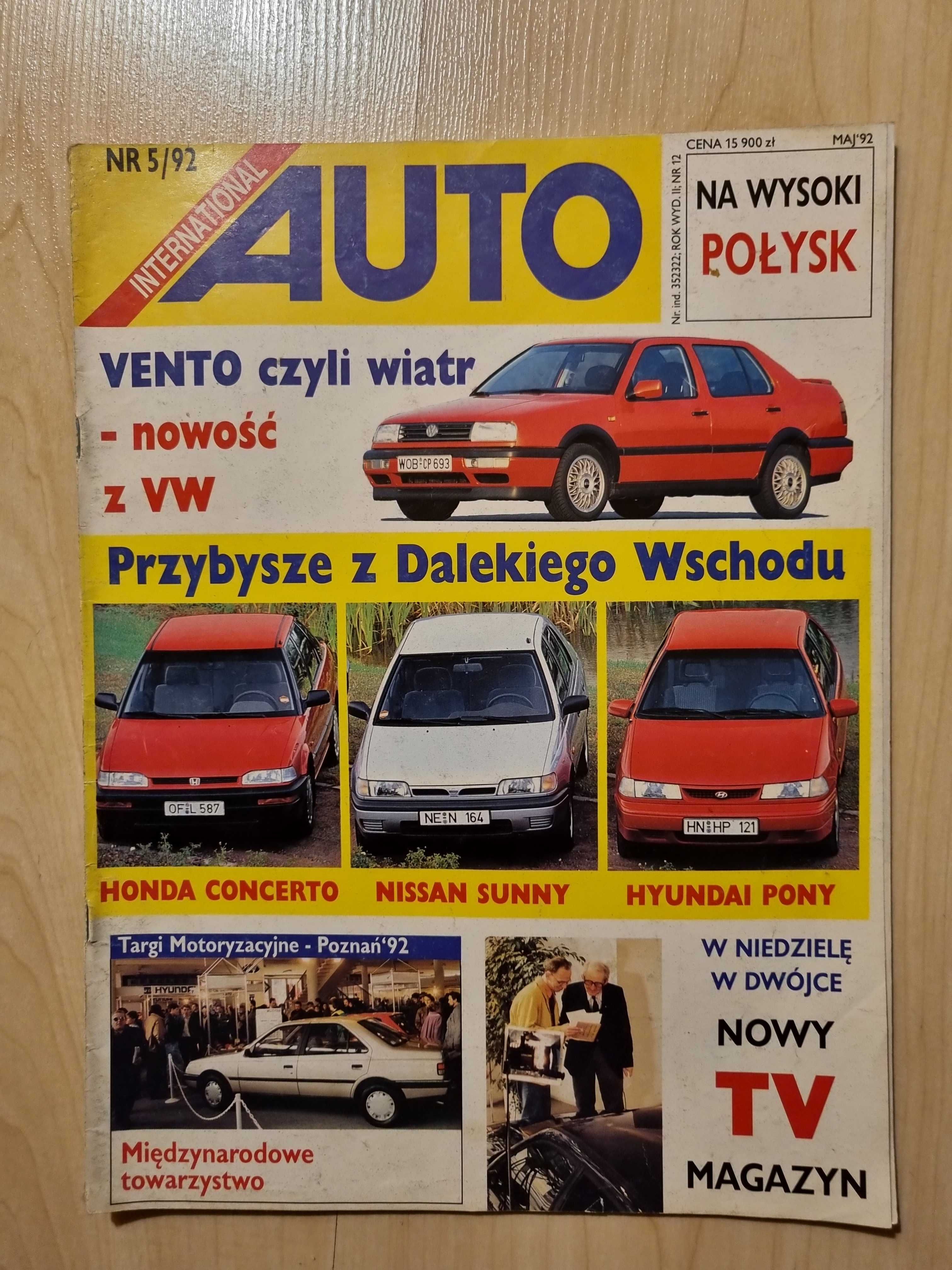 Auto International 5/92