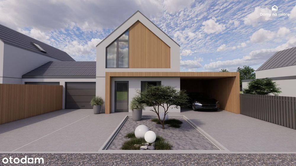 ** REZERWACJA ** Gotowy dom pod lasem w Palędziu