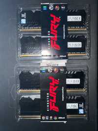 Kingston Kit 32GB (4 x 8GB) DDR4 3200MHz FURY Beast RGB 1R CL16