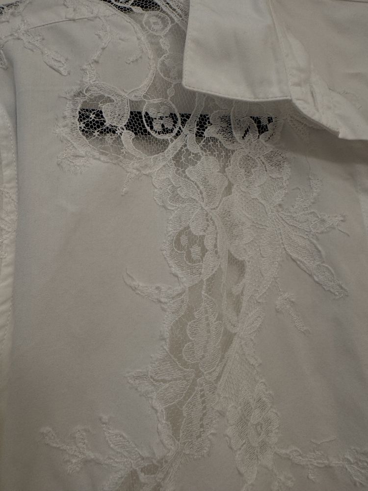 Сорочка Ermanno Scervino з мереживом,нова!