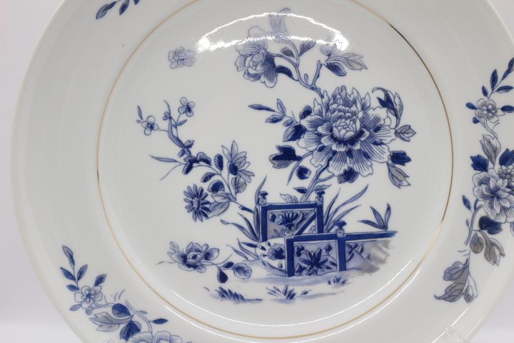 Prato Vista Alegre motivo IMARI Azul 26 cm 1947