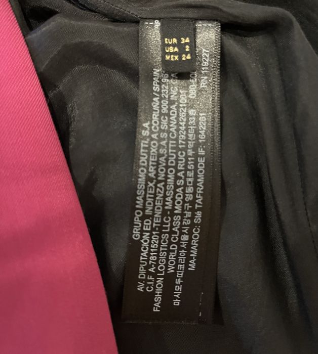 Fato Massimo Dutti novo