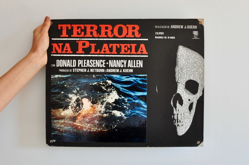 Cartaz/cartonado/lobby card de cinema/filme Terror na Plateia