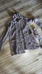 beżowy kardigan sweter damdki calvin klein jeans 36 S
