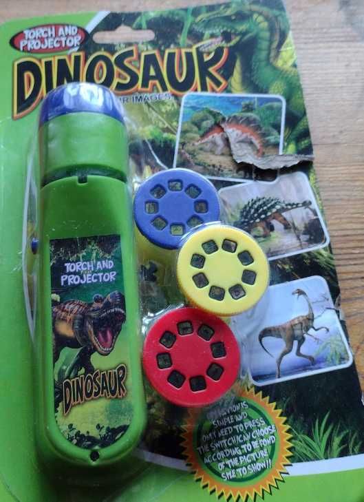 Фонарик Funstuff и проектор для детей,динозавр