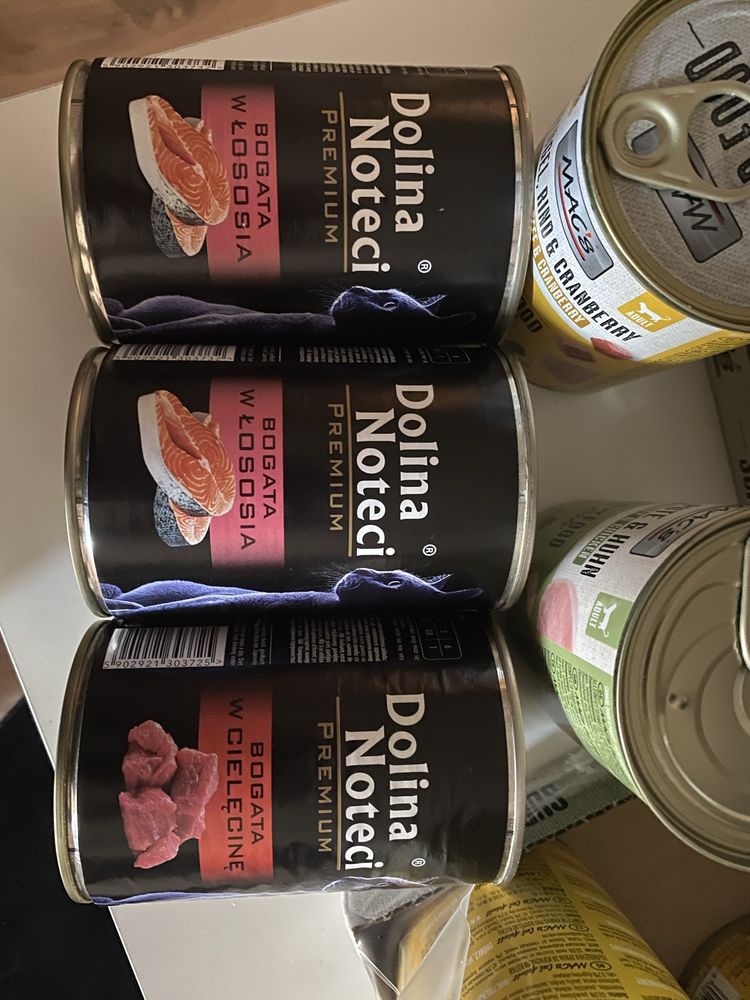 Karma dla kota karmy puszki mac’s 400 g 12 + 3 sztuk