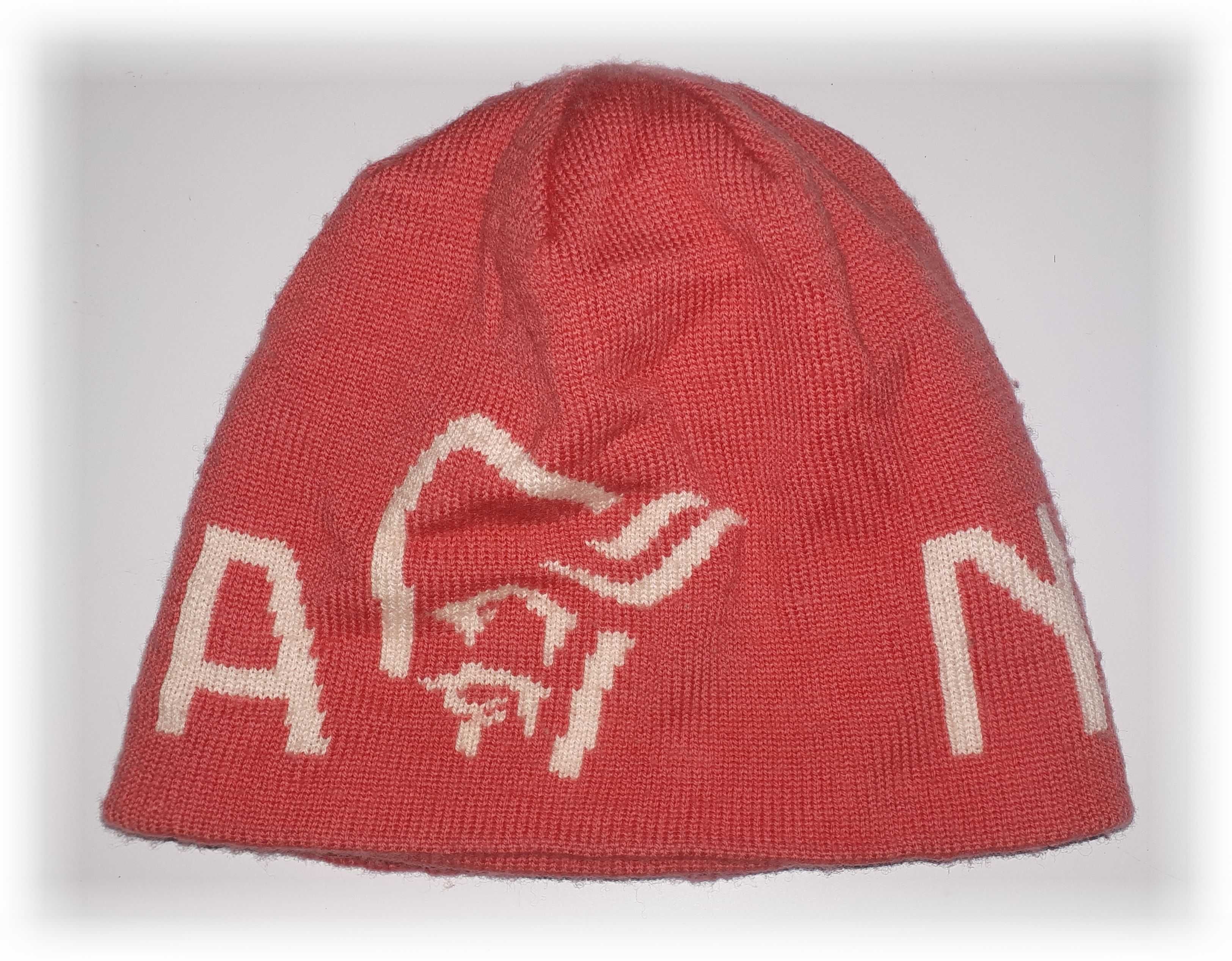 NORRONA 29 Logo BEANIE HAT Czapka wełna 100% r.S