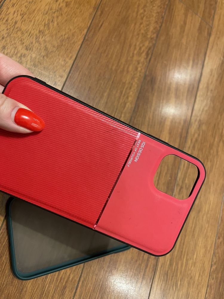 Etui iphone 11 pokrowiec plecki + folia szkło