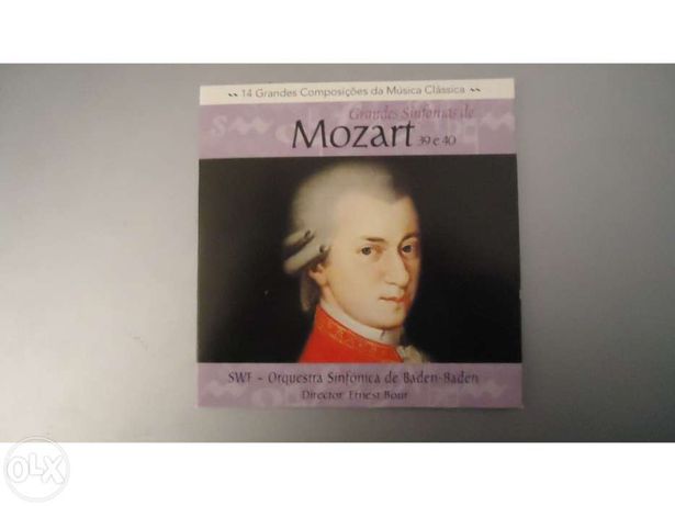 Grandes Sinfonias de Mozart 39 e 40