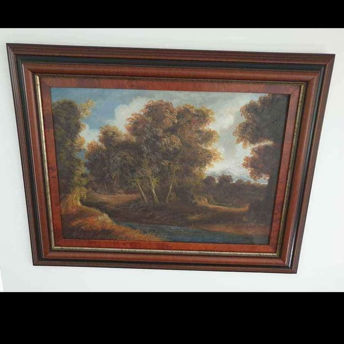 Quadro pintado á mão