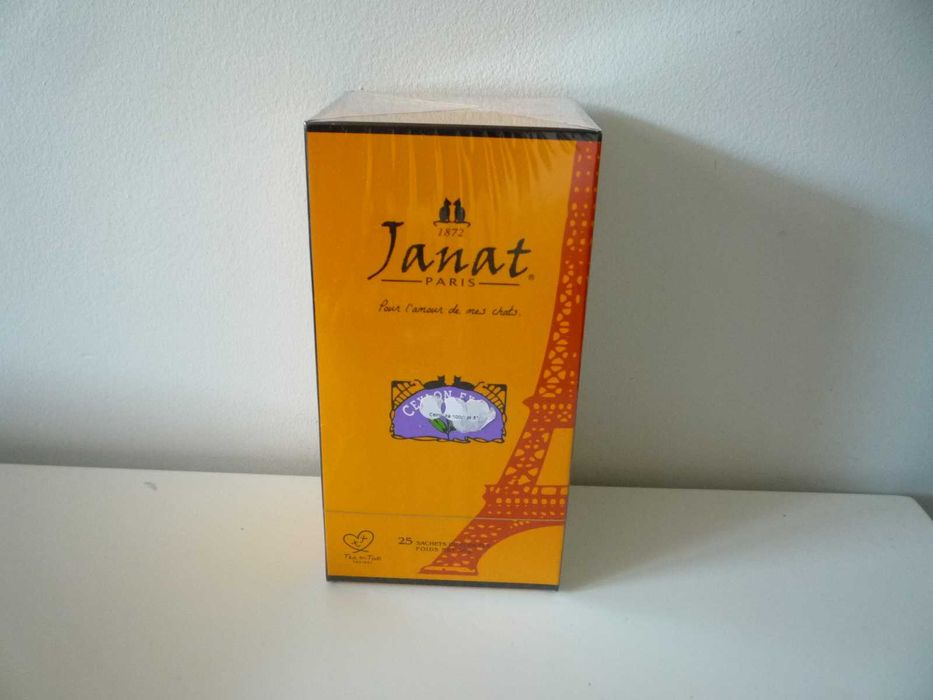 Janat Ceylon Extra cejlońska herbata czarna w saszetkach 25 szt 50g