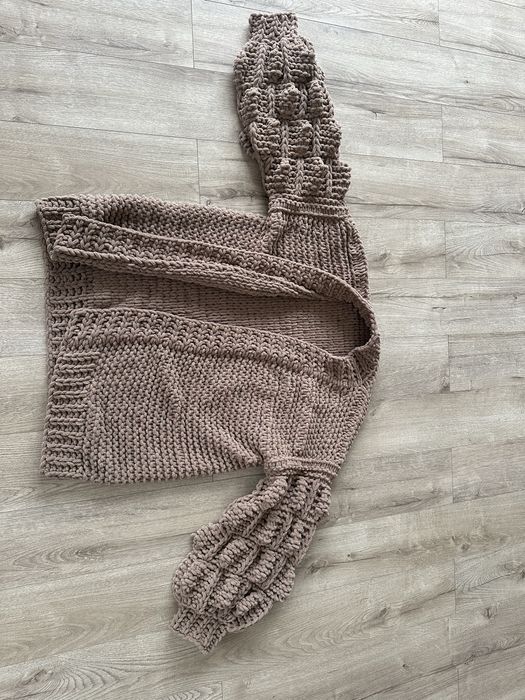 Кардиган плюшевий ручної роботи