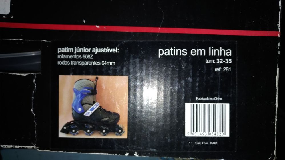 Patins em linha promaster