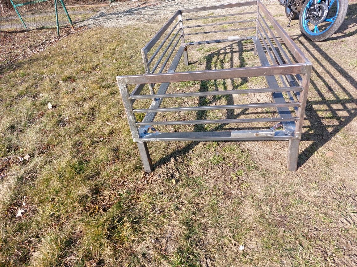 Łóżko metalowe 190x80