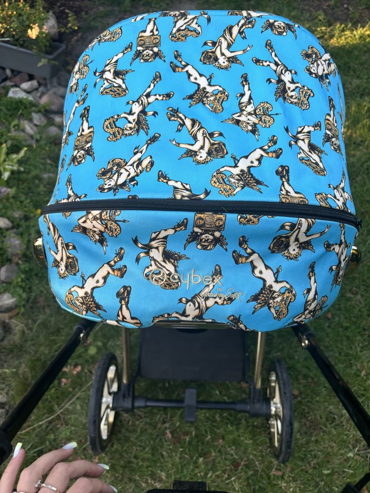Wozek  Cybex Priam 1.0 Wózek Spacerowy By Jeremy Scott Cherub Blue