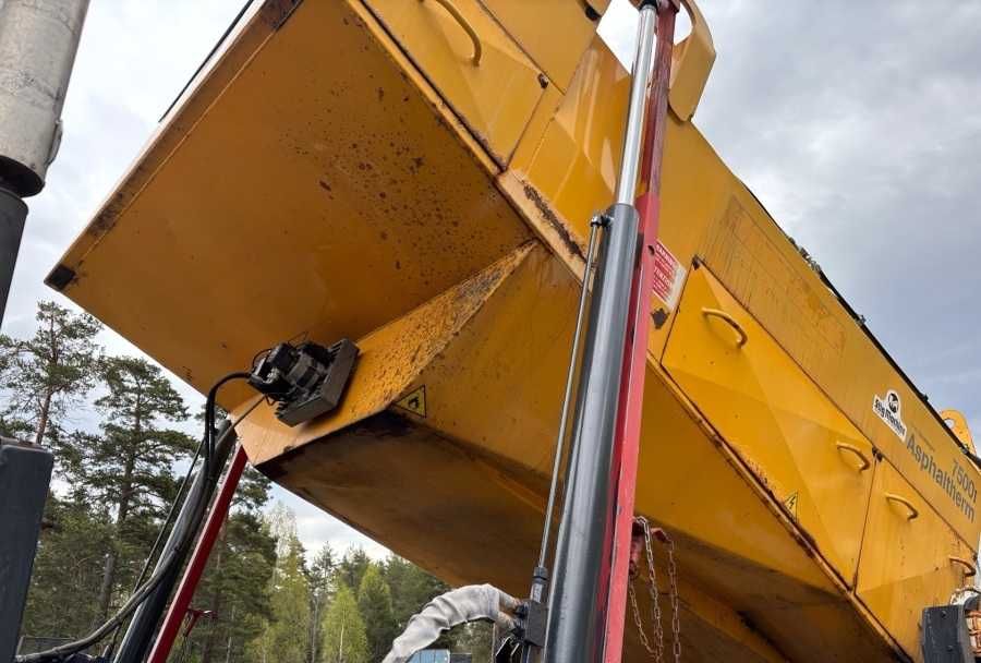 Termos asfalt rozściełacz asfaltu budowa dróg hakowiec emulsja Bitumen