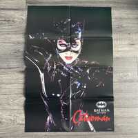 Cat woman Batman return plakat z 1992 r