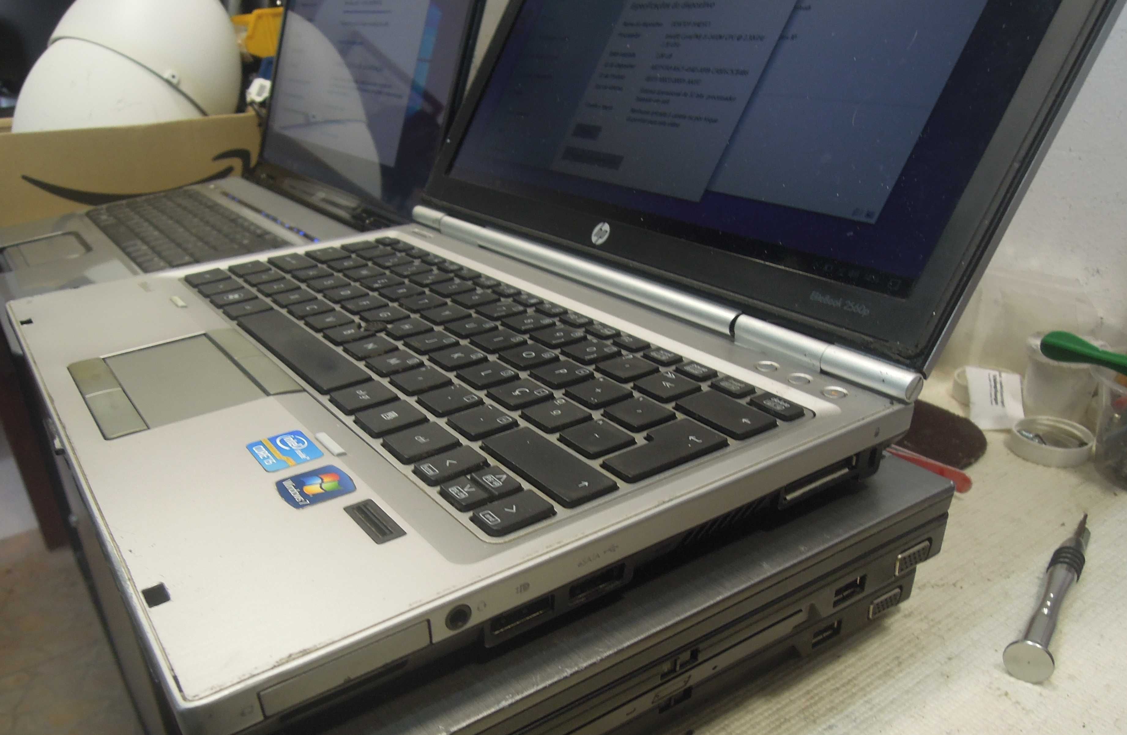 hp elitebook 2560p de 13 polegadas i5