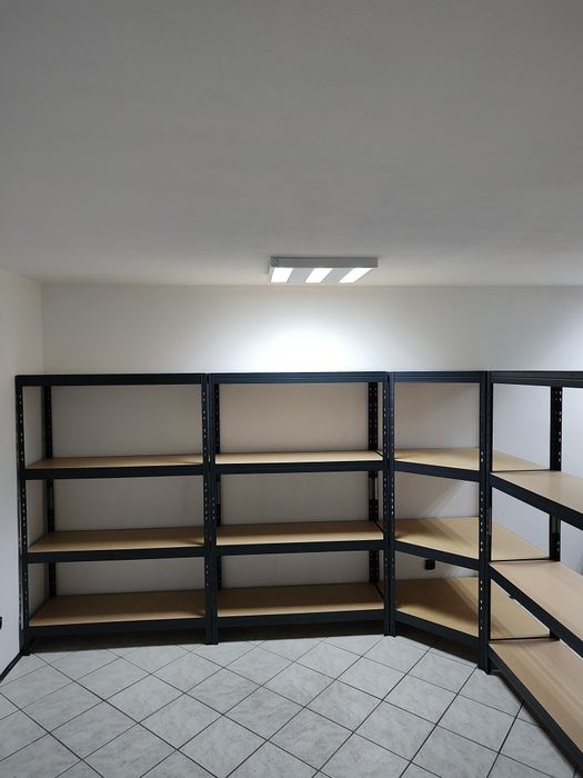 Regał Warsztatowy, Garażowy, Zatrzask "Nit-Klick" 180x120x45 cm 4P/360